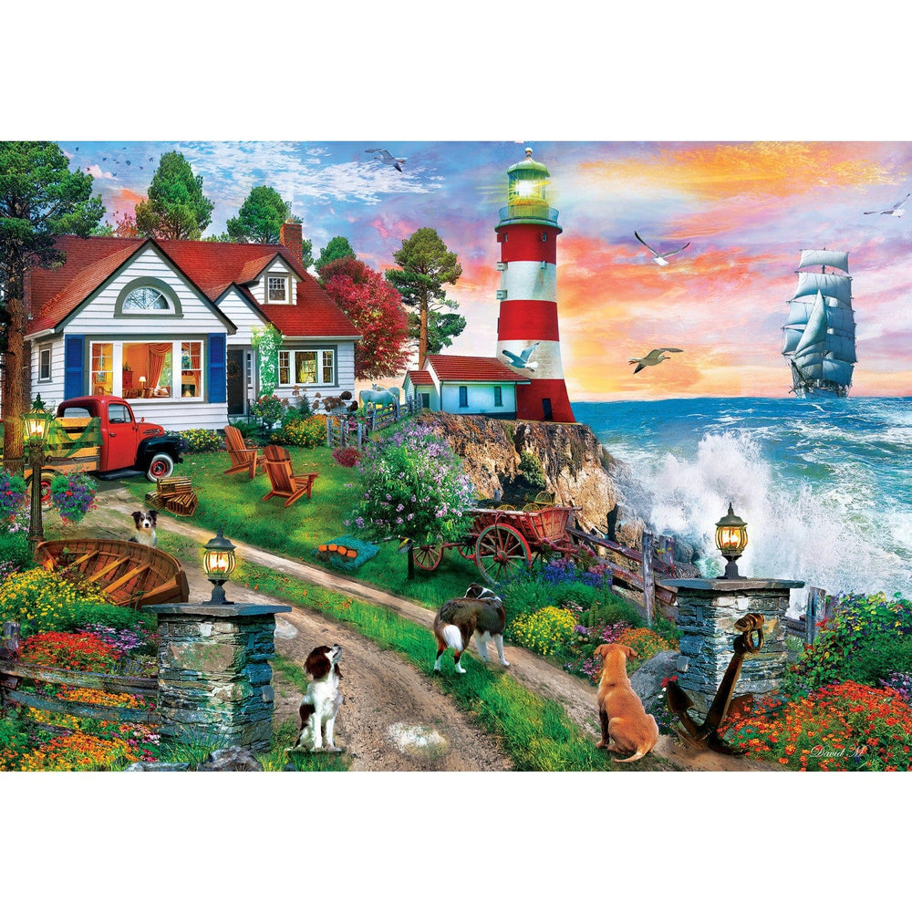 EZ Grip - Lighthouse Keepers 1000 Piece Jigsaw Puzzle (ONLINE ORDER ONLY)