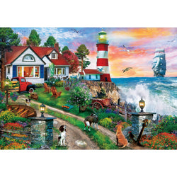 EZ Grip - Lighthouse Keepers 1000 Piece Jigsaw Puzzle (ONLINE ORDER ONLY)