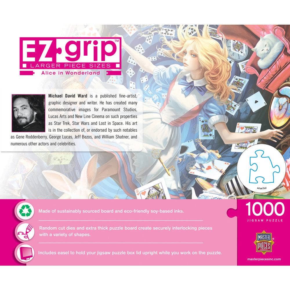 EZ Grip - Alice in Wonderland 1000 Piece Jigsaw Puzzle (ONLINE ORDER ONLY)