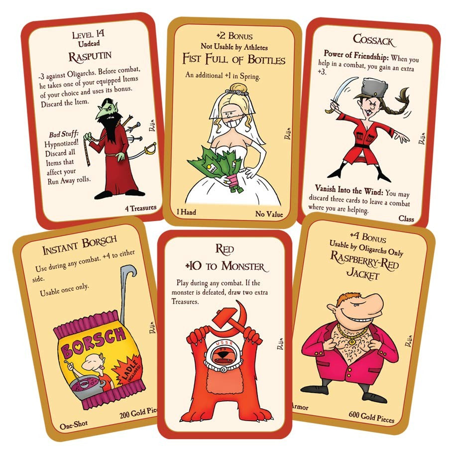 Munchkin: Russia (ONLINE ORDER ONLY)