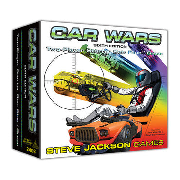 Car Wars - Two Player Starter Set: Blue / Green - Board Game (Online Order Only)