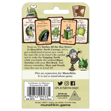 Munchkin: Turtle Carnage (ONLINE ORDER ONLY)
