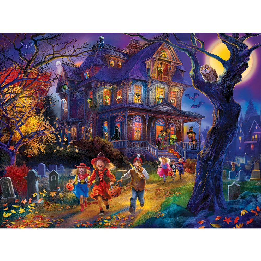 Glow in the Dark - Creepy Corners 300 Piece EZ Grip Jigsaw Puzzle (ONLINE ORDER ONLY)