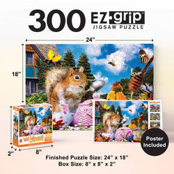 Wild & Whimsical - More Honey Please 300 Piece EZ Grip Jigsaw Puzzle
