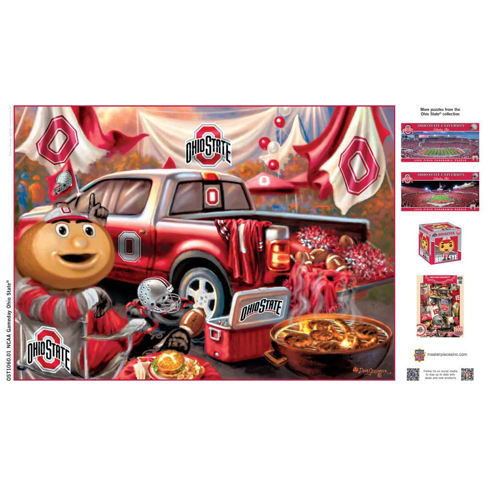 Ohio State Buckeyes - Gameday 1000 Piece Jigsaw Puzzle