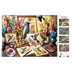 Audubon - Jeweled Grace 300 Piece EZ Grip Jigsaw Puzzle (ONLINE ORDER ONLY)