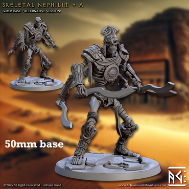 Skeletal Nephilim: Sculpt A (Four-Armed Skeleton Warrior) (Online Order Only)