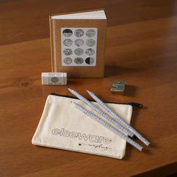 Sketchbook Art Kit - Doodle Set with Paper & Pencils