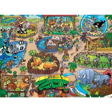 101 Things to Spot at the Zoo - 101 Piece Jigsaw Puzzle (ONLINE ORDER ONLY)