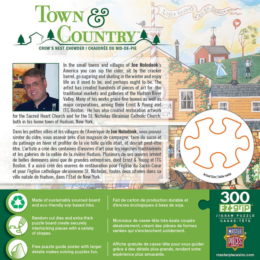 Town & Country - Crow's Nest Chowder 300 Piece EZ Grip Jigsaw Puzzle (ONLINE ORDER ONLY)