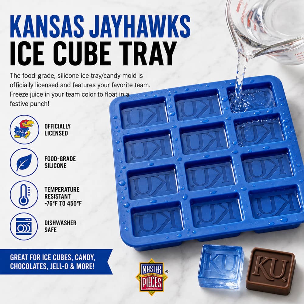 Kansas Jayhawks Ice Cube Tray