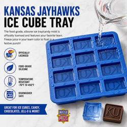 Kansas Jayhawks Ice Cube Tray