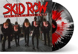 Skid Row - The Gang's All Here (Indie Exclusive, Limited Edition, Black, Red, White Splatter) [Vinyl] (ONLINE ORDER ONLY)