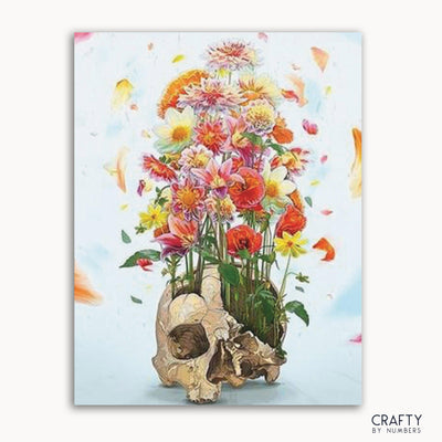 Skull Of Flowers (ONLINE ORDER ONLY)