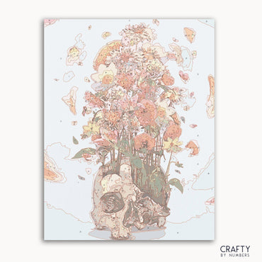 Skull Of Flowers (ONLINE ORDER ONLY)