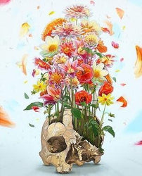 Skull Of Flowers (ONLINE ORDER ONLY)