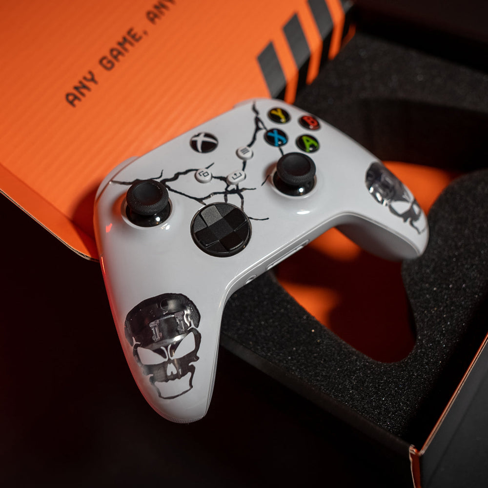 ILLUMINATING SKULLS XBOX SERIES X CUSTOM MODDED CONTROLLER (Online Order Only)