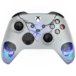 ILLUMINATING SKULLS XBOX SERIES X CUSTOM MODDED CONTROLLER (Online Order Only)