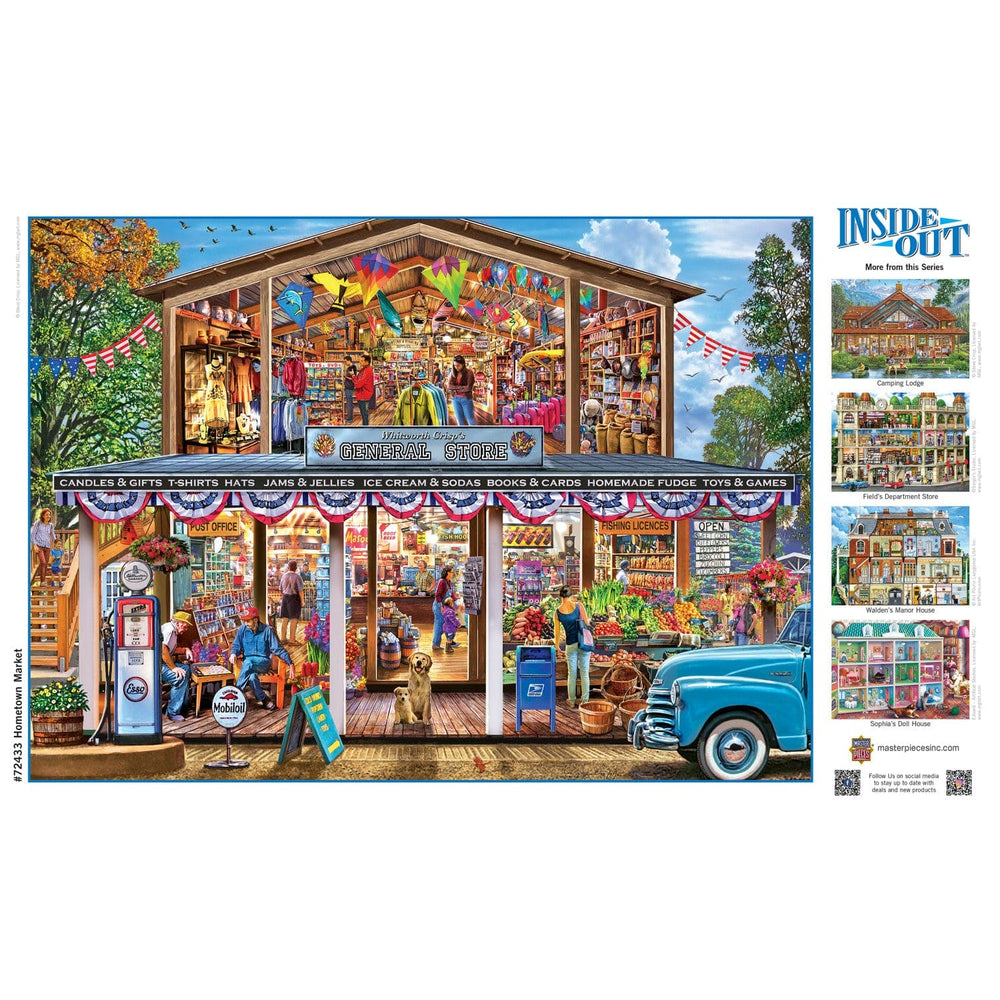 Inside Out - Hometown Market 1000 Piece Jigsaw Puzzle (ONLINE ORDER ONLY)