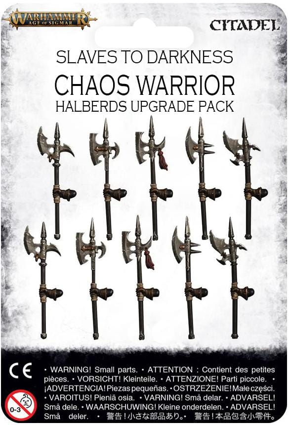 Warhammer: Slaves to Darkness - Chaos Warrior Halberds Upgrade Pack (ONLINE ORDER ONLY)