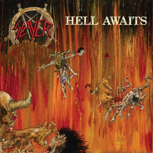 Hell Awaits (Red Velvet Marbled Colored Vinyl, Poster) [Vinyl]