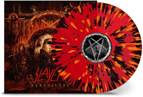 Repentless - Transparent Red W/ Orange & Black Splatter [Vinyl]