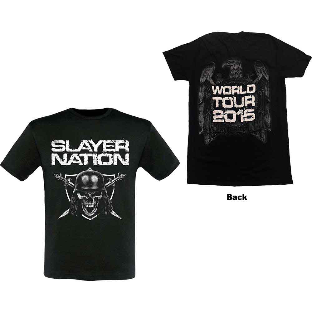 Slayer Nation 2015 Dates [T-Shirt] (ONLINE ORDER ONLY)