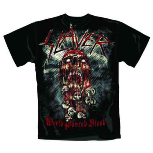 World Painted Blood Skull [T-Shirt] (ONLINE ORDER ONLY)