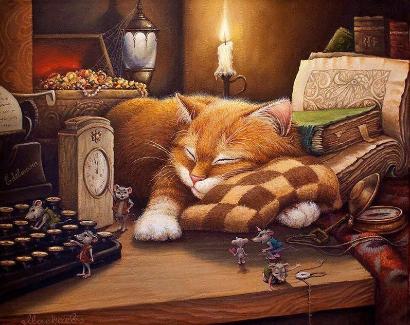 Sleeping Cat (ONLINE ORDER ONLY)