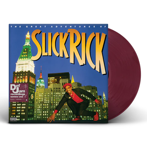 Slick Rick - The Great Adventures Of Slick Rick [Explicit] (IEX, Limited, Burgundy, 2LP) [Vinyl] (ONLINE ORDER ONLY)