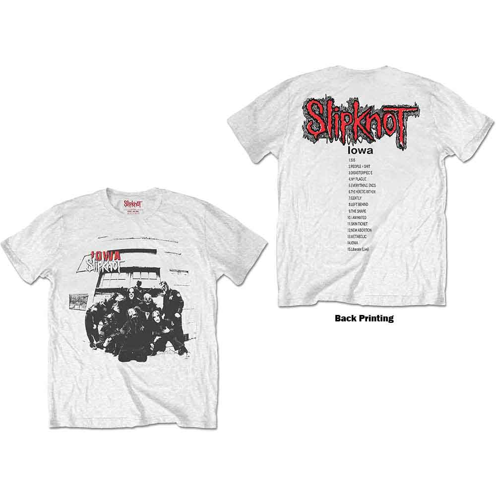 Iowa Track List [T-Shirt] (ONLINE ORDER ONLY)