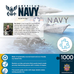 America's Navy - By Sea & Sky 1000 Piece Jigsaw Puzzle (ONLINE ORDER ONLY)