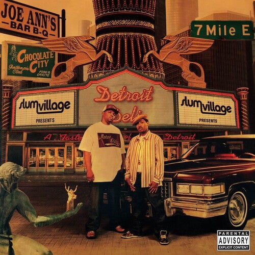 Slum Village - Detroit Deli (a Taste Of Detroit) (RSD Exclusive, Colored Vinyl, Clear Vinyl, Orange, Green) [Vinyl] (ONLINE ORDER ONLY)