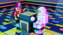 Block 2-Player Classic Arcade made using LEGO parts - B3 Customs (Online Order Only)