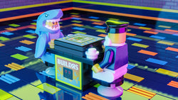 Buildᴙs 2-Player Classic Arcade made using LEGO parts - B3 Customs (Online Order Only)