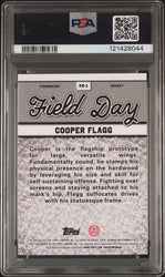 Graded 2024 Topps Bowman U Best Cooper Flagg #FD1 Field Day Rookie RC Basketball Card PSA 9 Mint (ONLINE ORDER ONLY)