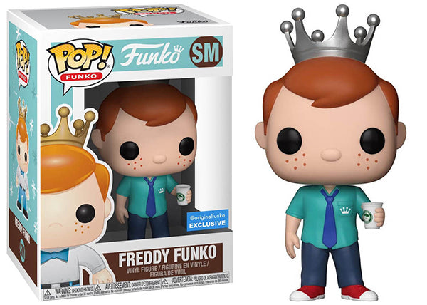 Freddy Funko (w/ Coffee, Social Media) SM - @originalFunko Exclusive (Online Order Only)