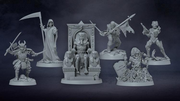 Zombicide: Iron Maiden Character Packs - Bundle of the Beast (ONLINE ORDER ONLY)