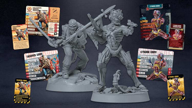 Zombicide: Iron Maiden Character Packs - Bundle of the Beast (ONLINE ORDER ONLY)