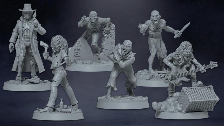 Zombicide: Iron Maiden Character Packs - Bundle of the Beast (ONLINE ORDER ONLY)