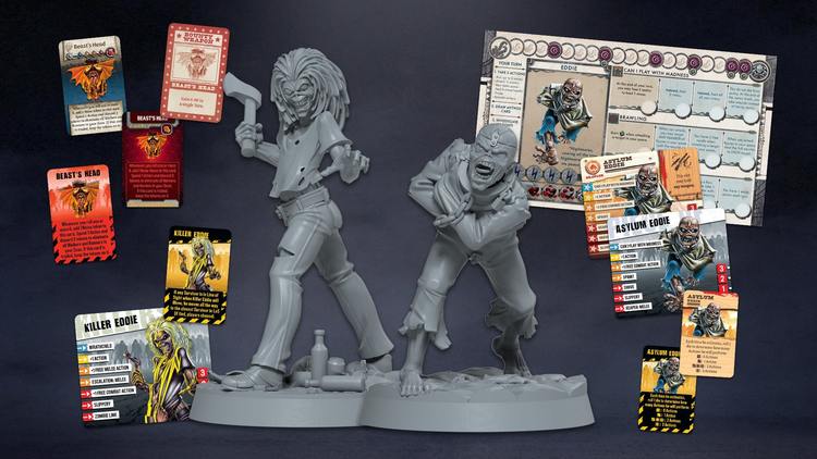 Zombicide: Iron Maiden Character Packs - Bundle of the Beast (ONLINE ORDER ONLY)
