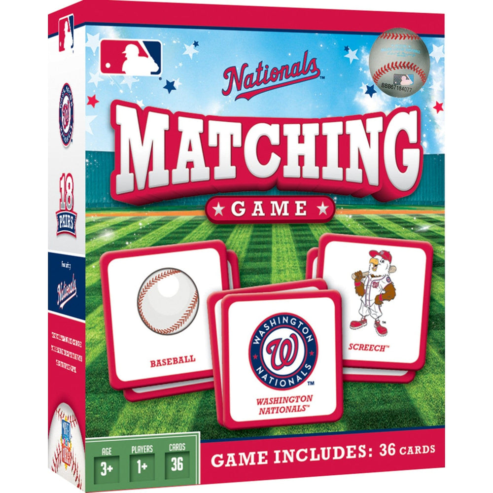 Washington Nationals Matching Game (ONLINE ORDER ONLY)