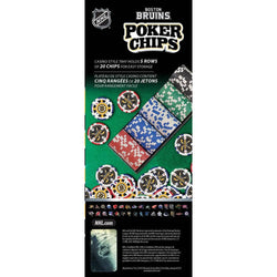 Boston Bruins 100 Piece Poker Chips (ONLINE ORDER ONLY)