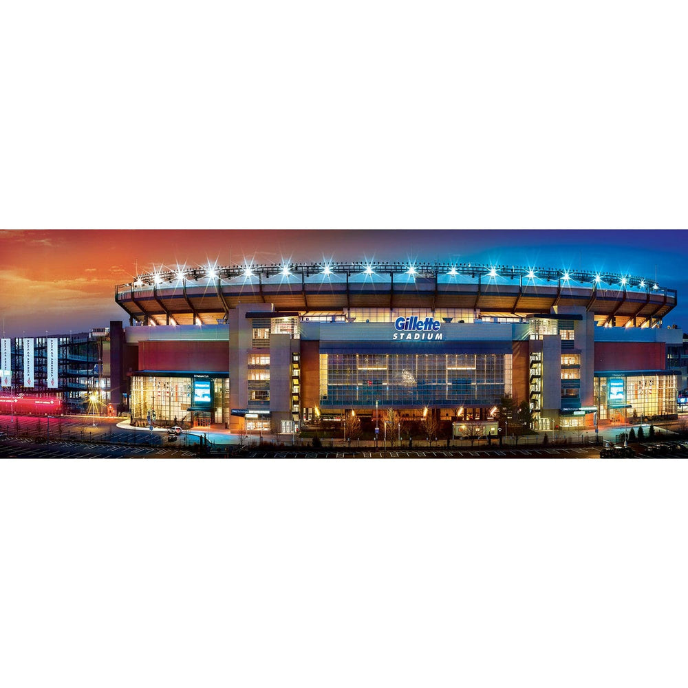 New England Patriots - Stadium View 1000 Piece Panoramic Jigsaw Puzzle (ONLINE ORDER ONLY)