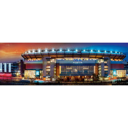 New England Patriots - Stadium View 1000 Piece Panoramic Jigsaw Puzzle (ONLINE ORDER ONLY)
