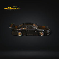 Street Weapon BMW E24 635 CSI Sharknose WideBody modified version in Black 1:64 (ONLINE ORDER ONLY)