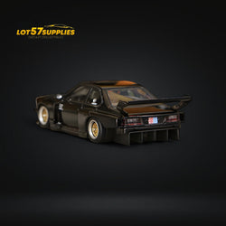 Street Weapon BMW E24 635 CSI Sharknose WideBody modified version in Black 1:64 (ONLINE ORDER ONLY)
