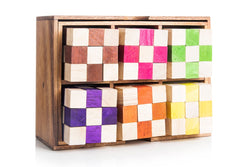 6 Snake Cube - Color Variety Set - Same Configuration (Online Order Only)