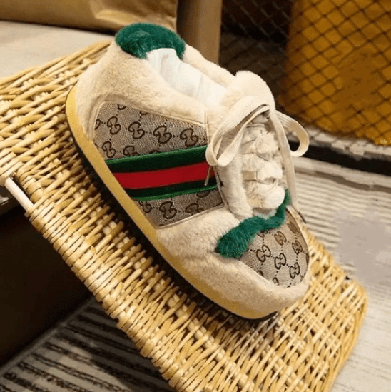 Sneaker Slippers  gucci inspired  unisex for adults&kids (ONLINE ORDER ONLY)