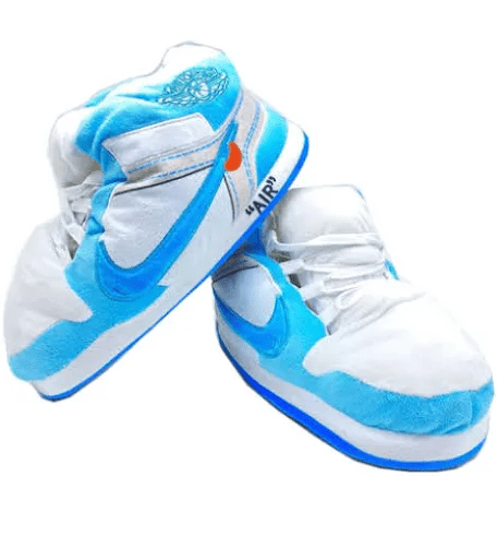 Sneaker Slippers Off-White OG blue  Jordan 1  unisex for adults&kids (ONLINE ORDER ONLY)